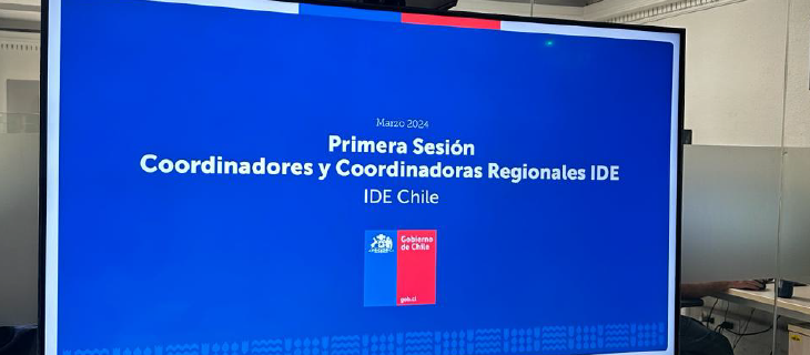 Secretaría Ejecutiva de la IDE Chile (SNIT) convocó a primera sesión del año de Coordinadoras y Coordinadoras Regionales IDE