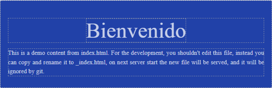 Botonera de acciones administrativas en el listado